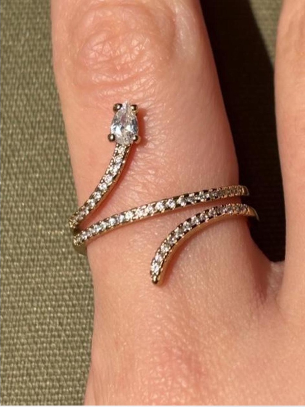 Gold Snake Ring
